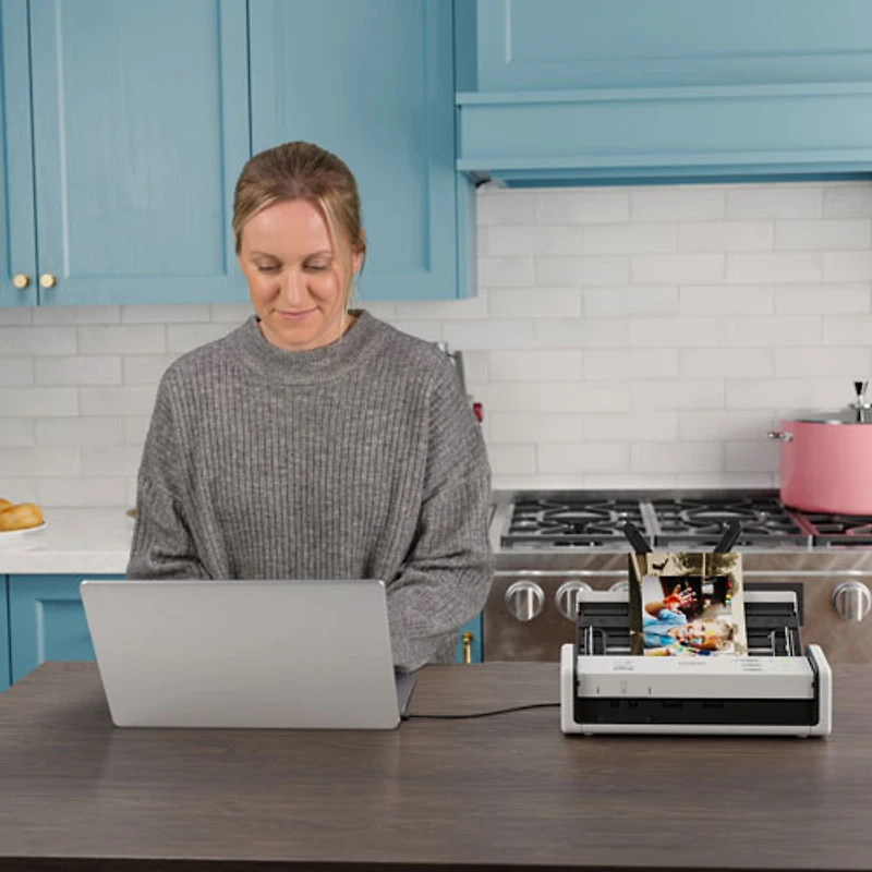 Brother ADS1350W Wireless Compact Desktop Scanner