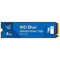 Disque SSD interne NVMe PCI-e SN5000 WD Blue (WDBS3F0040BNC-WRSN)