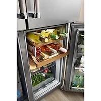 KitchenAid 36" 19.2 Cu. Ft. French Door Refrigerator (KRQC736RPS) - Stainless Steel
