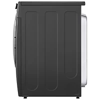 LG 7.4 Cu. Ft. Electric Dryer (DLE3470M) - Middle Black - Only at Best Buy