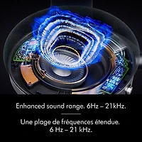 Casque d'écoute Bluetooth à suppression du bruit OnTrac de Dyson - Bleu de Prusse/Cuivré