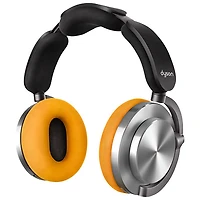 Casque d'écoute Bluetooth à suppression du bruit OnTrac de Dyson - Aluminium/Jaune Pop