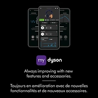 Casque d'écoute Bluetooth à suppression du bruit OnTrac de Dyson - Aluminium/Jaune Pop