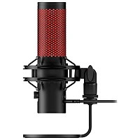HyperX QuadCast 2 Gaming USB Microphone - Black/Red
