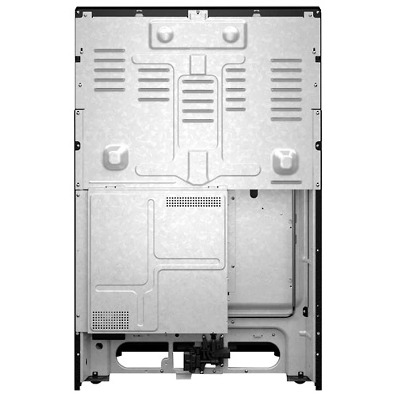 Cuisinière au gaz autonome de 30 po à 5 brûleurs et four autonettoyant de 5 pi³ de GE (MFGS8030RZ) - Inox