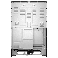 Cuisinière au gaz autonome de 30 po à 5 brûleurs et four autonettoyant de 5 pi³ de GE (MFGS8030RZ) - Inox
