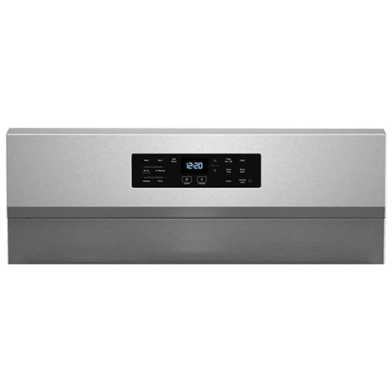 Cuisinière au gaz autonome 30 po avec 5 brûleurs, ventilateur à convection, friture à air chaud et four de 5 pi³ de Whirlpool (WFGS5030RZ) - Inox