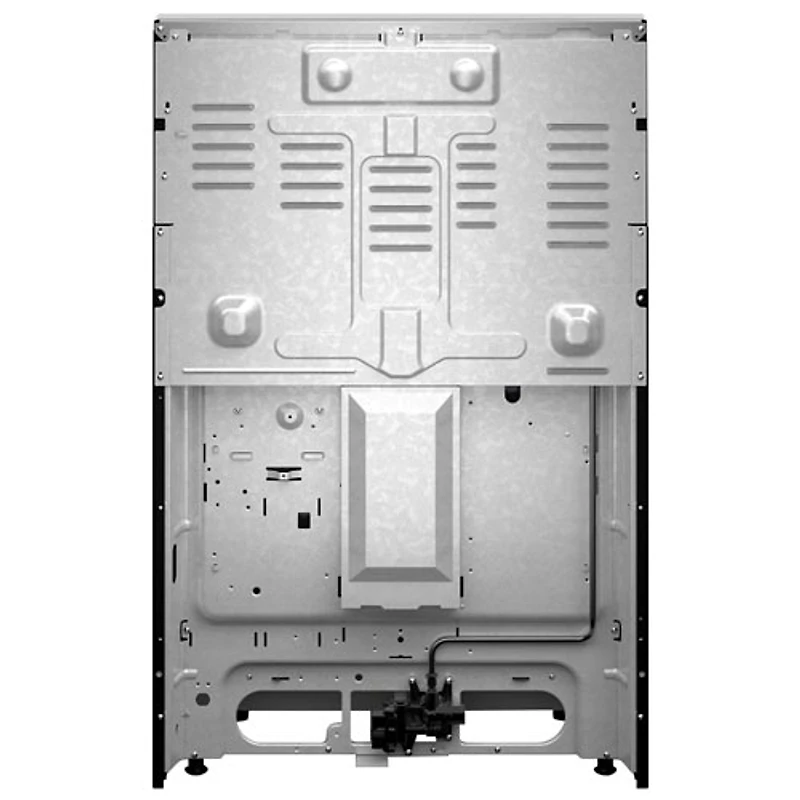 Cuisinière au gaz autonome 30 po avec 5 brûleurs, ventilateur à convection, friture à air chaud et four de 5 pi³ de Whirlpool (WFGS5030RZ) - Inox