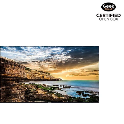 Boîte ouverte - Écran DEL Ultra HD 4K de 75 po série QE75T de Samsung avec temps de réponse de 8 ms (LH75QETEPGCXGO)