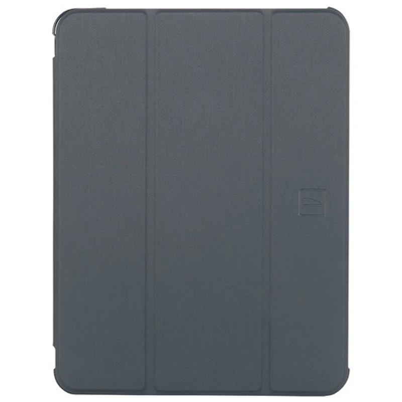 Étui folio Satin de Tucano Milano Italy pour iPad Air de 11 po (M2) - Bleu minuit
