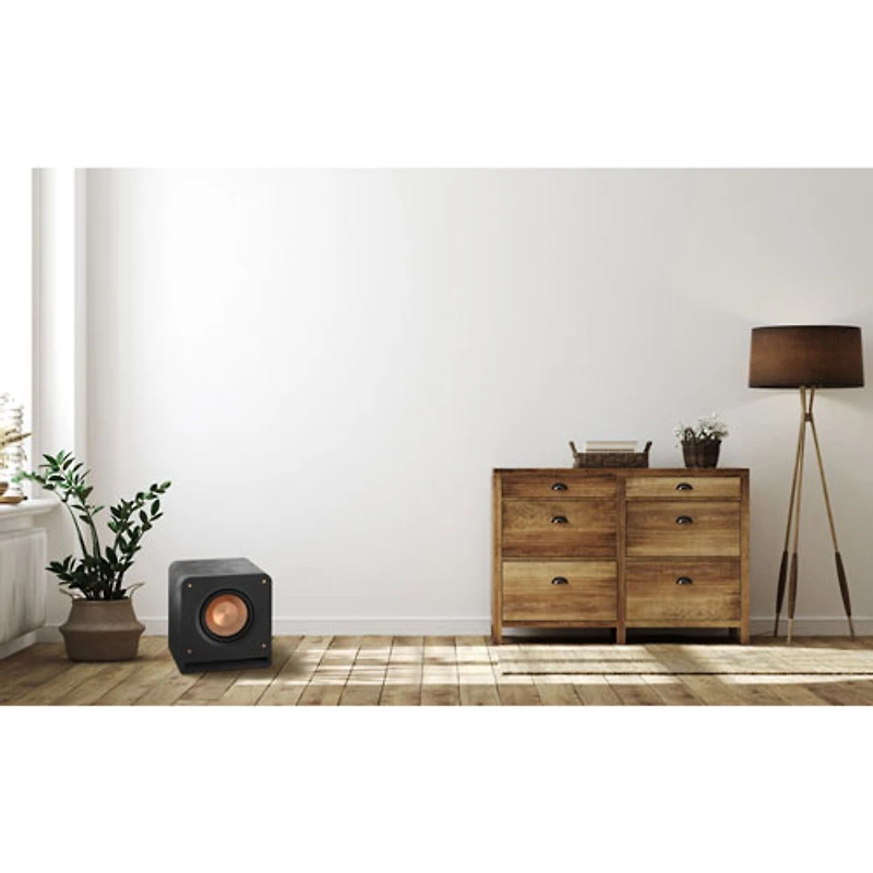 Haut-parleur d'extrêmes graves de 10 po et 600 W RP1000SW de Klipsch - Vinyle ébène