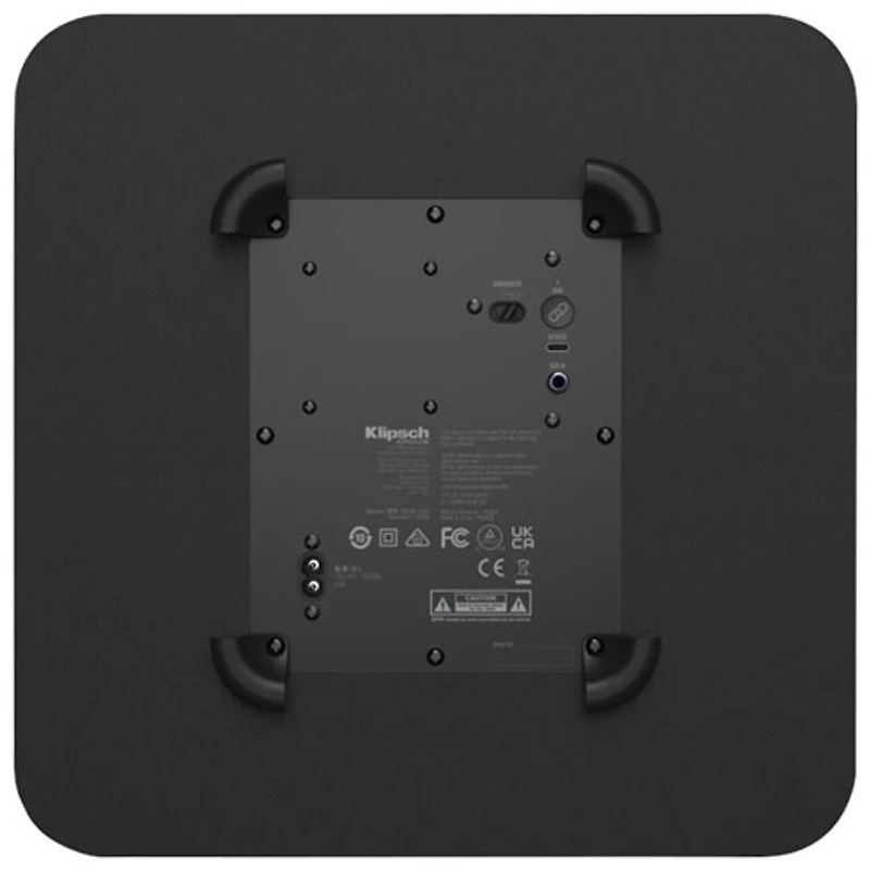 Haut-parleur d'extrêmes graves de 10 po et 160 W XSUB100 de Klipsch - Noir