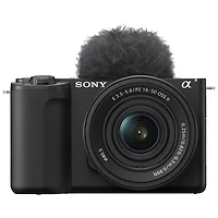 Sony Alpha ZV-E10 II Mirrorless Camera with 16-50mm Lens Kit - Black