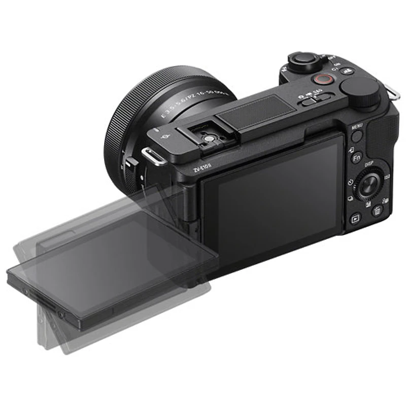 Sony Alpha ZV-E10 II Mirrorless Camera with 16-50mm Lens Kit - Black