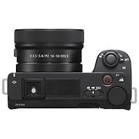 Sony Alpha ZV-E10 II Mirrorless Camera with 16-50mm Lens Kit - Black