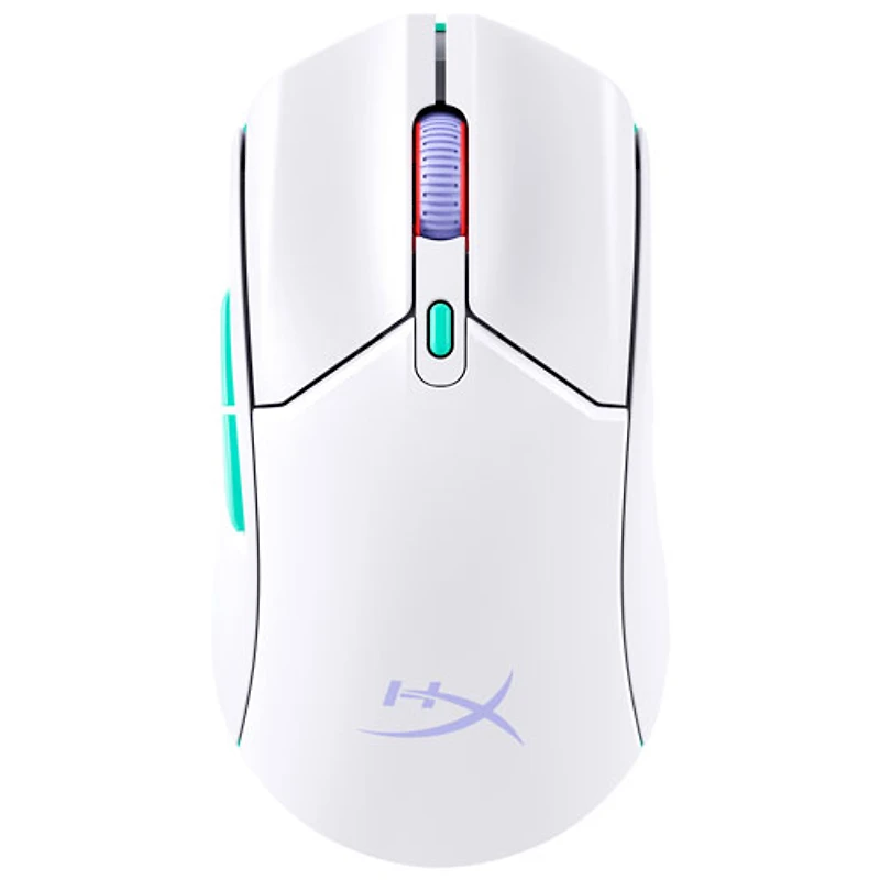 Souris de jeu sans fil de 12 000 ppp Pulsefire Haste 2 Core de HyperX - Blanc