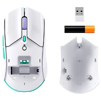 Souris de jeu sans fil de 12 000 ppp Pulsefire Haste 2 Core de HyperX - Blanc