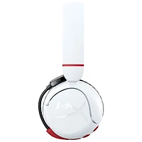 HyperX Cloud Mini Over-Ear Sound Isolating True Wireless Headphones - White/Red