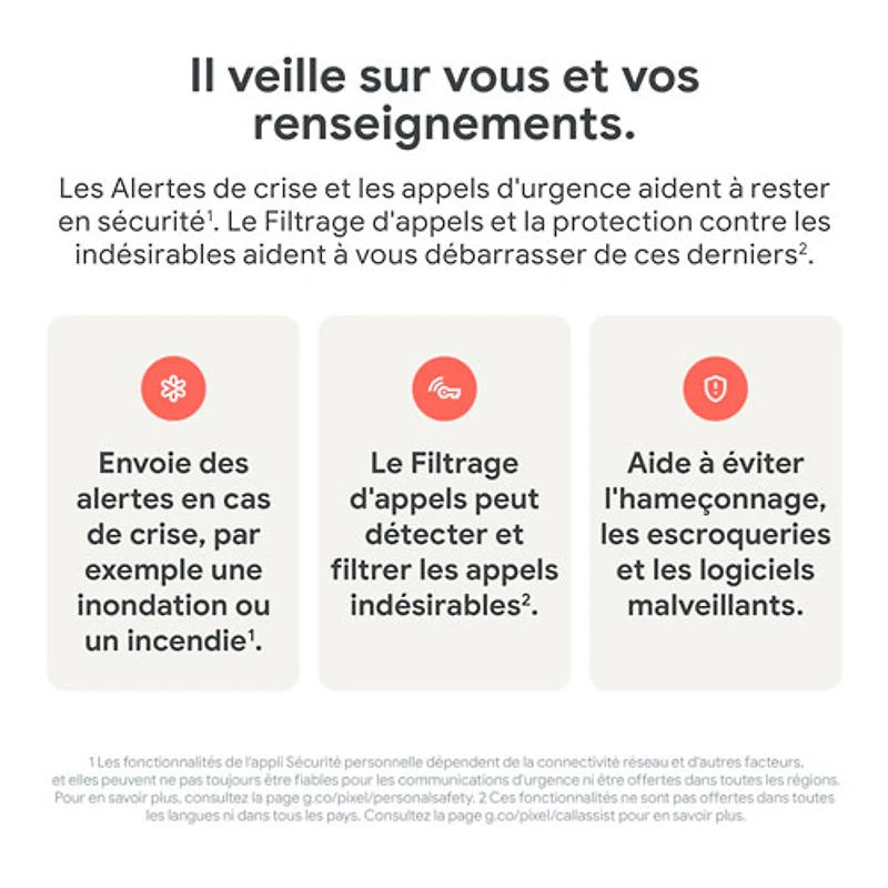 Pixel 9 Pro de 128 Go de Google avec Koodo - Porcelaine - Forfait Balance sélectionné