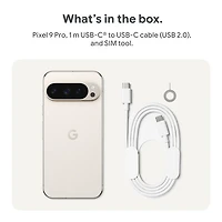Pixel 9 Pro de 128 Go de Google avec Koodo - Porcelaine - Forfait Balance sélectionné