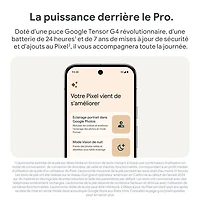 Pixel 9 Pro XL de Go de Google avec TELUS - Noir volcanique