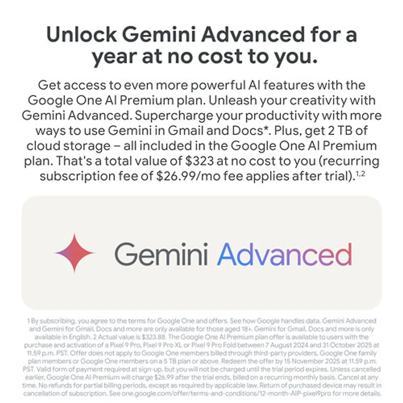 Pixel 9 Pro de 256 Go de Google avec Koodo - Quartz rose - Forfait Balance sélectionné