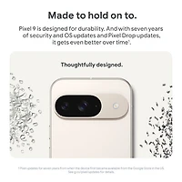 Pixel 9 de 256 Go de Google avec TELUS - Porcelaine - Financement mensuel