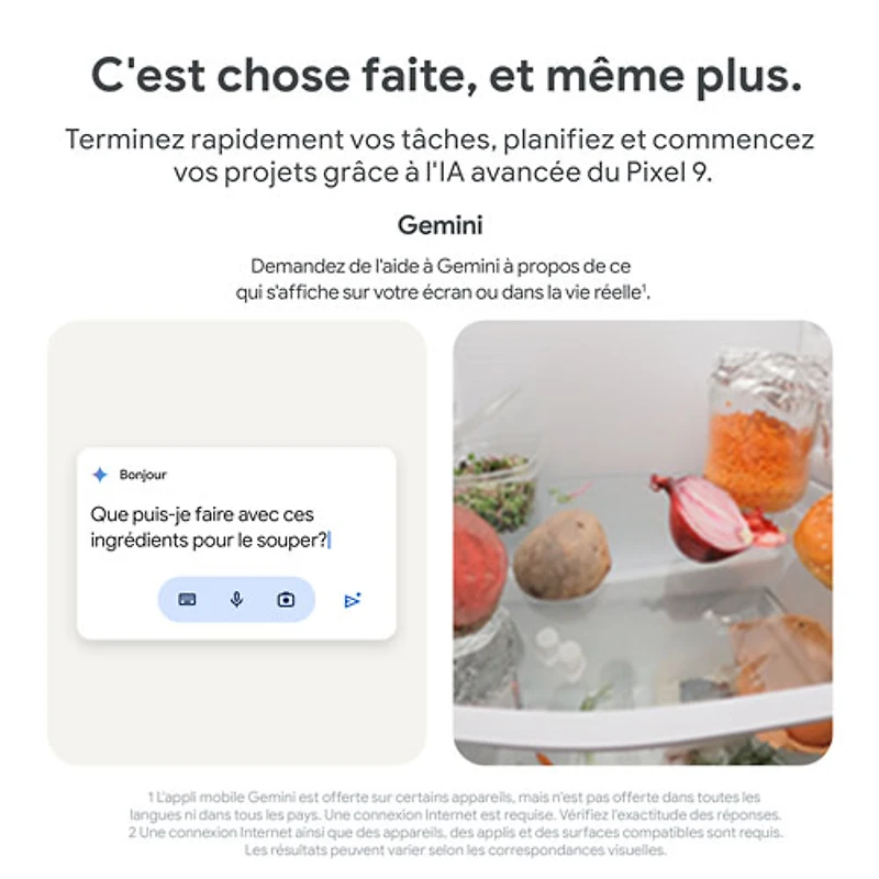 Pixel 9 de 256 Go de Google avec Koodo - Porcelaine - Forfait Balance sélectionné