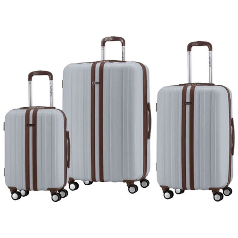 Samsonite Spectacular LTD 3-Piece Hard Side Expandable Luggage Set - Silver/Brown