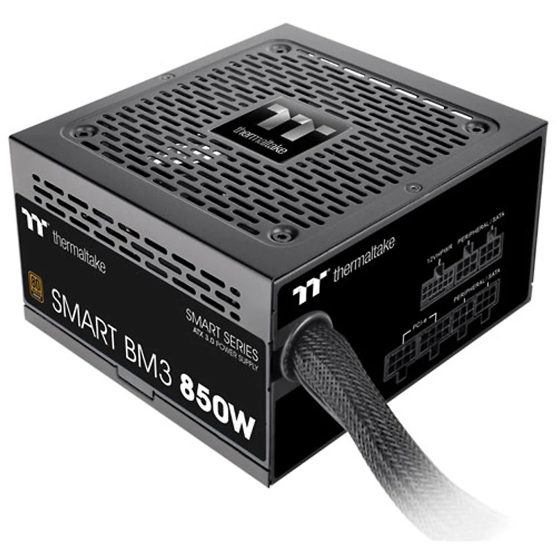 Thermaltake Smart BM3 80 PLUS 850-Watt ATX3.1 Semi-Modular Power Supply