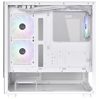 Thermaltake View 270 Plus TG ARGB Mid-Tower ATX Computer Case - White