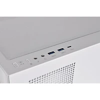 Thermaltake View 270 Plus TG ARGB Mid-Tower ATX Computer Case - White