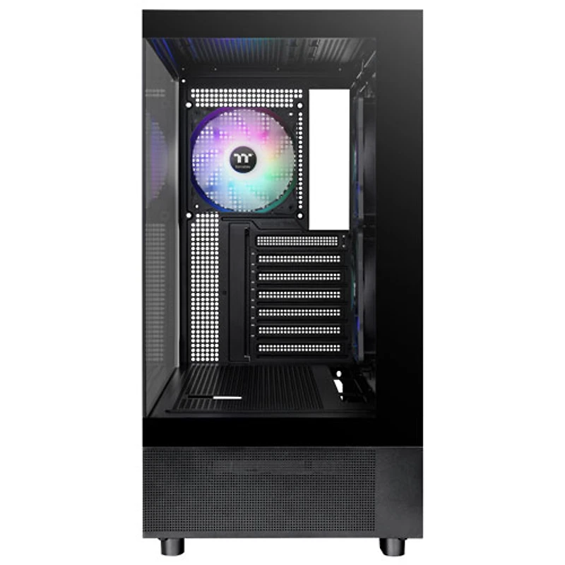 Tour d'ordinateur intermédiaire ATX View 270 Plus TG ARGB de Thermaltake - Noir