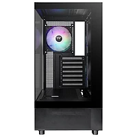 Tour d'ordinateur intermédiaire ATX View 270 Plus TG ARGB de Thermaltake - Noir