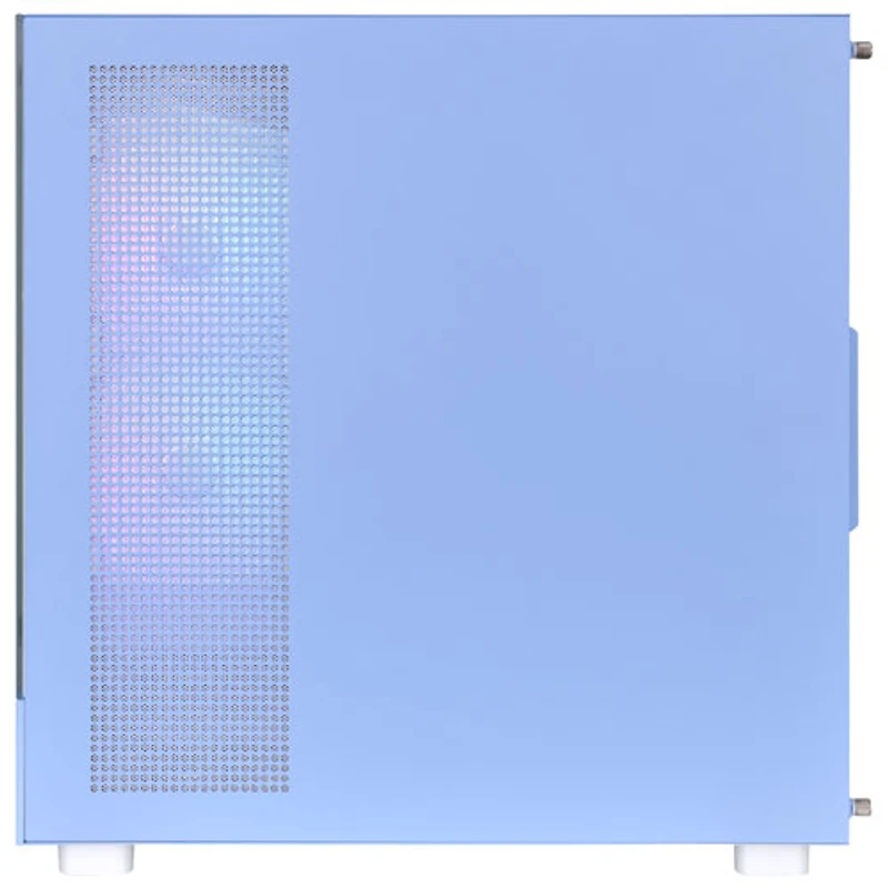 Tour d'ordinateur intermédiaire ATX View 270 Plus TG ARGB de Thermaltake - Bleu hydrangée