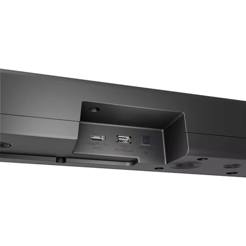 Barre de son 5.1 canaux de 420 W S55TR de LG avec haut-parleur d'extrêmes graves et haut-parleurs arrière - Exclusivité de Best Buy