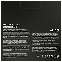 Processeur hexacoeur AM5 de 5,4 GHz Ryzen 5 9600X d'AMD