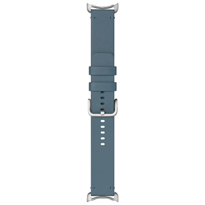 Bracelet en cuir artisanal pour Pixel Watch 3 (45 mm) de Google - Petit - Poussière de lune