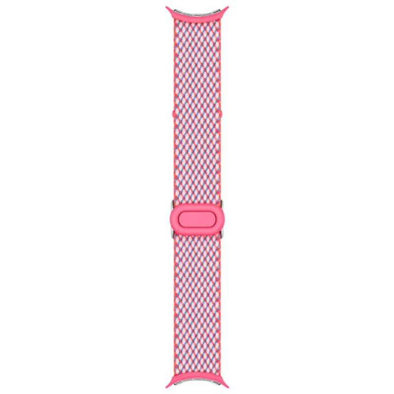 Bracelet tressé pour Pixel Watch 3 (45 mm) de Google - Rose pivoine