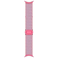 Bracelet tressé pour Pixel Watch 3 (45 mm) de Google - Rose pivoine