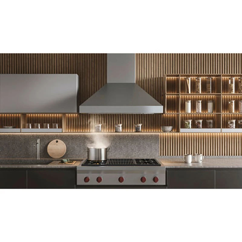 Best 48" Wall Mount Range Hood (WPP14812SS) - Stainless Steel