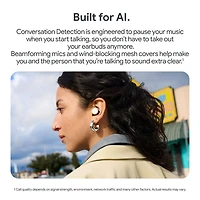 Écouteurs boutons 100 % sans fil à suppression du bruit Pixel Buds Pro 2 de Google - Porcelaine