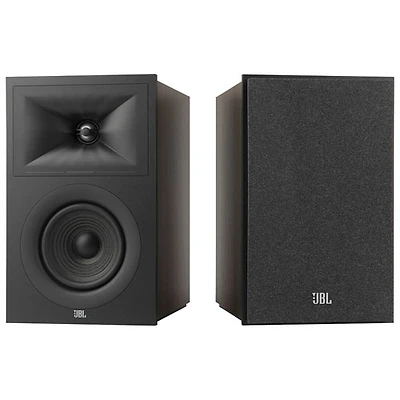 JBL Stage250B 5.25" Bookshelf Speaker - Pair - Espresso