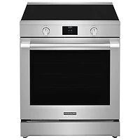 Boîte ouverte - Cuisinière à induction à 5 éléments avec friture à air chaud 6,2 pi³ 30 po Professional de Frigidaire - Acier inoxydable