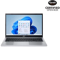 Boîte ouverte - Portable de 15,6 po Aspire 3 d'Acer - Argenté (Ryzen 5 7520U d'AMD/SSD 512 Go/RAM 16 Go/Windows 11 Home)