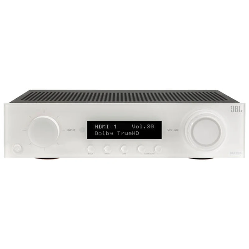 Récepteur réseau AV Ultra HD 8K 5.2 canaux JBLMA310WHTAM MA Series de JBL - Blanc