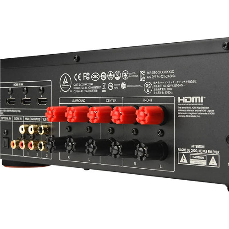 Récepteur réseau AV Ultra HD 8K 5.2 canaux JBLMA310WHTAM MA Series de JBL - Blanc