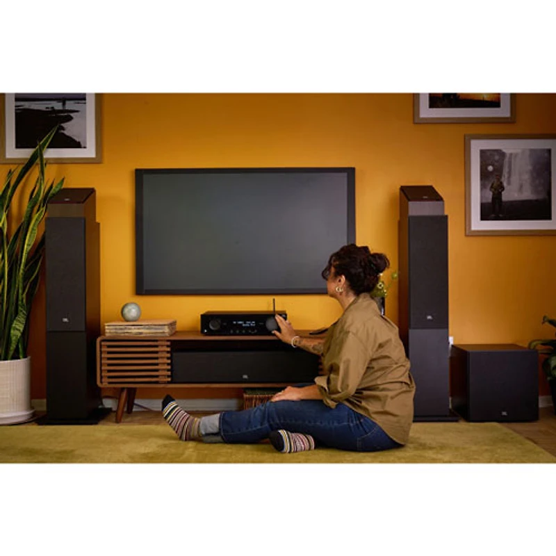 Récepteur réseau AV Ultra HD 8K 5.2 canaux JBLMA310BLKAM MA Series de JBL - Noir