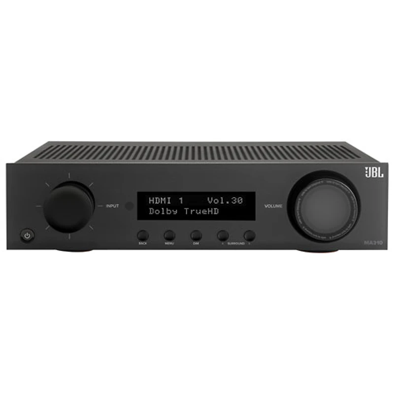 Récepteur réseau AV Ultra HD 8K 5.2 canaux JBLMA310BLKAM MA Series de JBL - Noir
