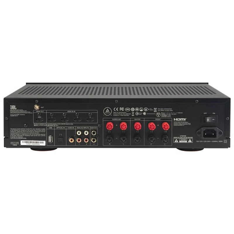 Récepteur réseau AV Ultra HD 8K 5.2 canaux JBLMA310BLKAM MA Series de JBL - Noir